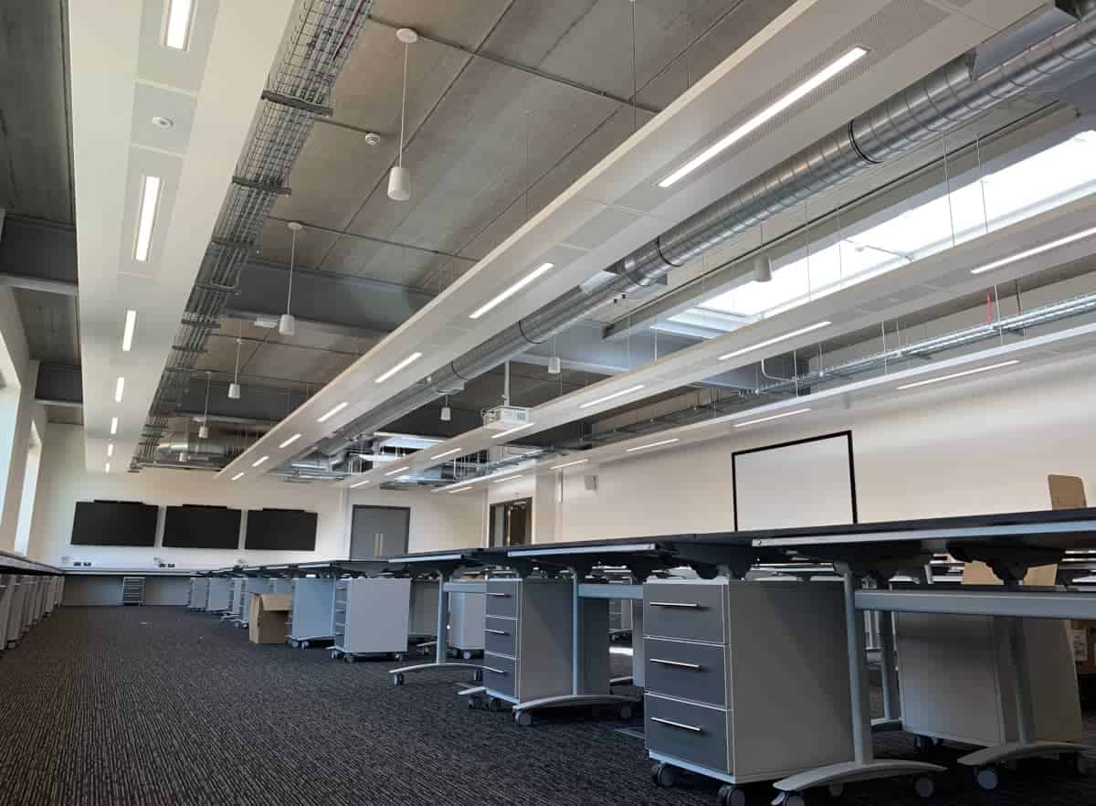 Nottingham Trent University Radiant Heating Panels Image