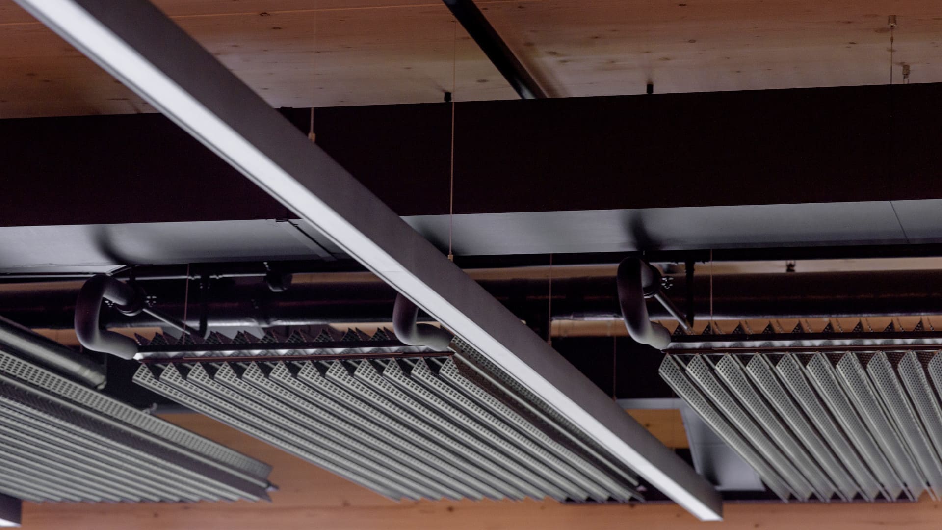 A FTF Group Chilled Beam located in The Bangaroo Sydney International House Office